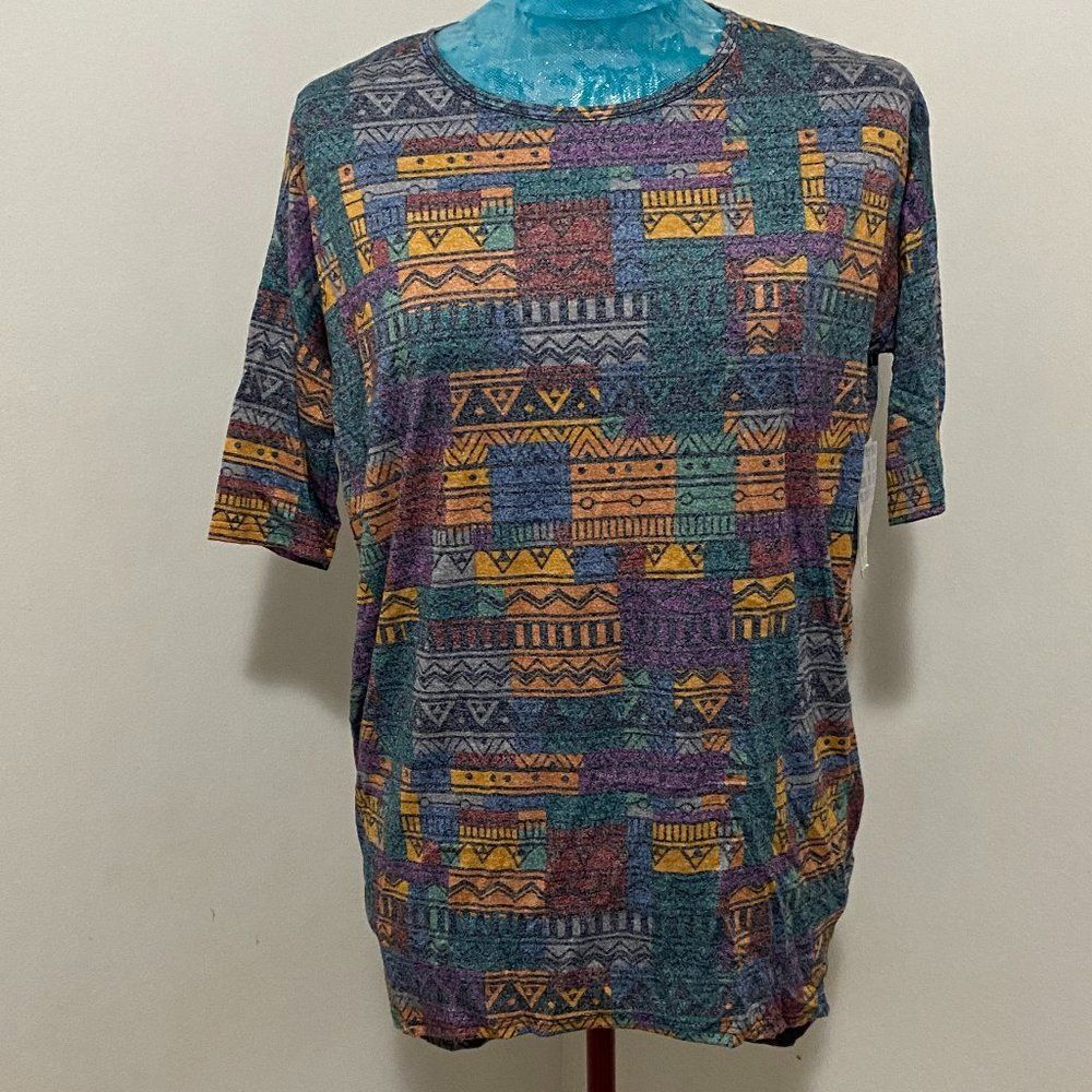 NWT Lula Roe Irma Womens Tunic Top Size XXS